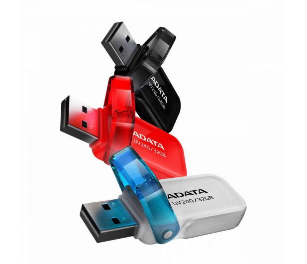 ADATA 64GB UV240 czarny USB 2.0 - 1202694 - zdjęcie 2
